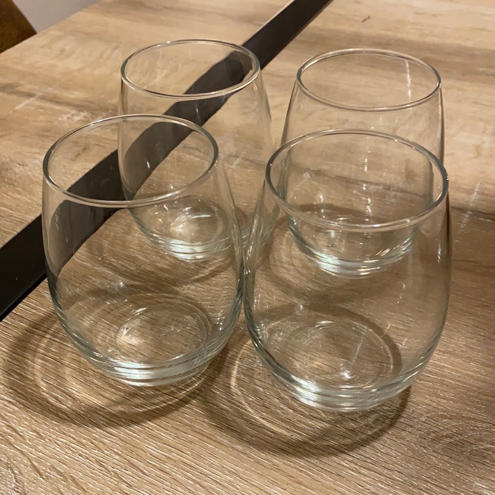 Stemless Wine Glasses